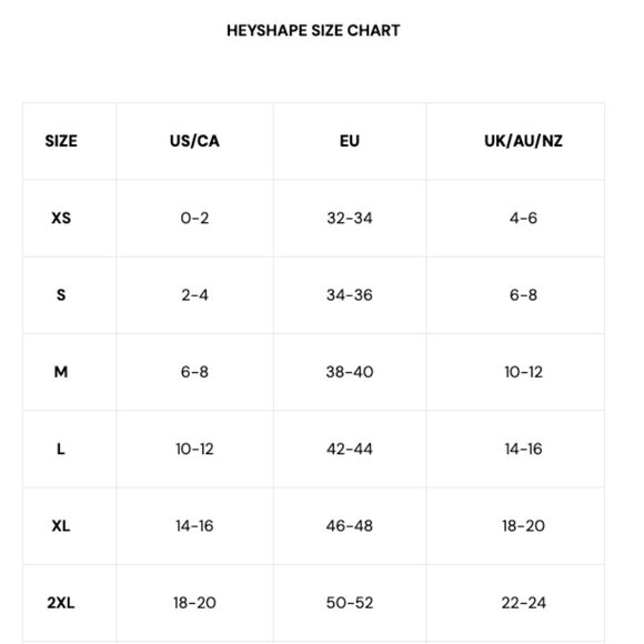 NWT Heyshape Snatched Shapewear Bodysuit M - Picture 9 of 10